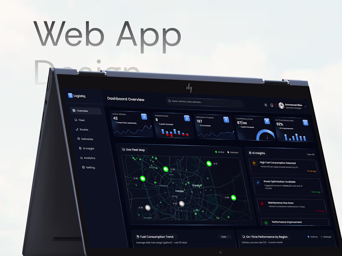 Cover image for Web Application/Dashboard Simplified Design 