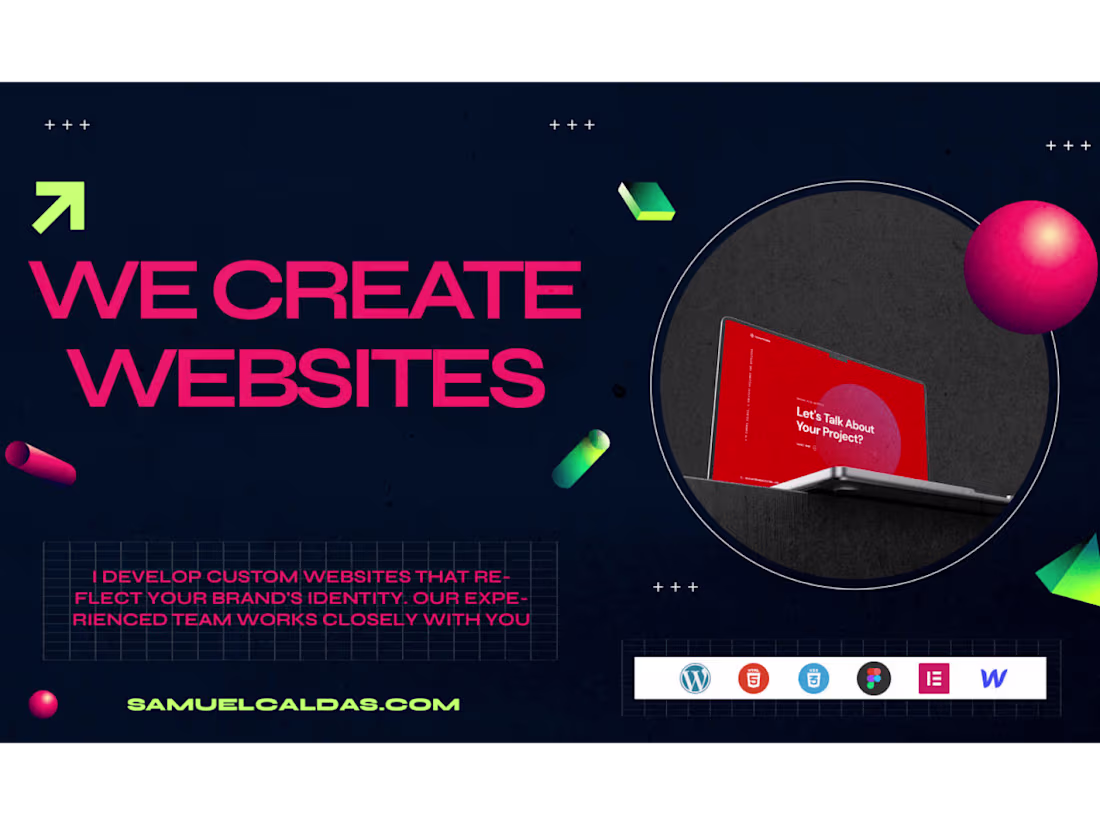 Cover image for Design and Develop a single landing page with Webflow