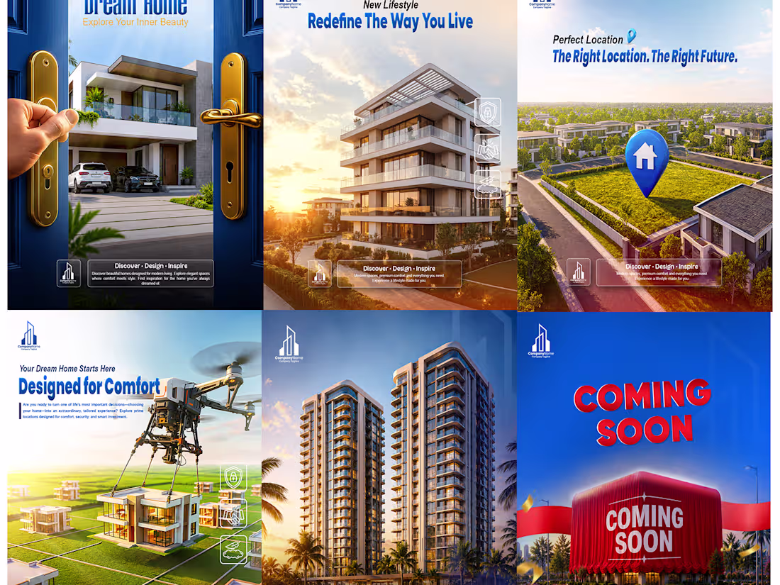 Cover image for Real Estate Social Media Campaign