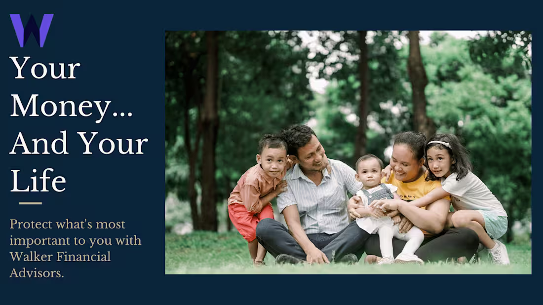 Cover image for SPEC: Landing Page for Walker Financial Advisors