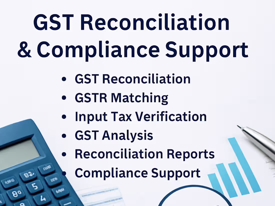 Cover image for GST Reconciliation & Compliance Support