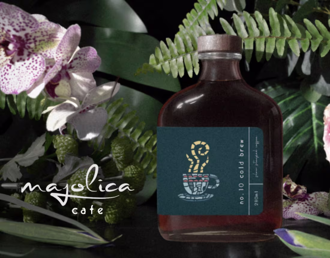Cover image for Majolica Café Branding Design