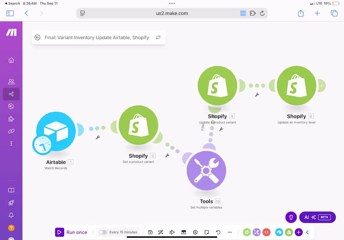 Cover image for Automation Setup – Make.com, Zapier & In-Platform Workflows