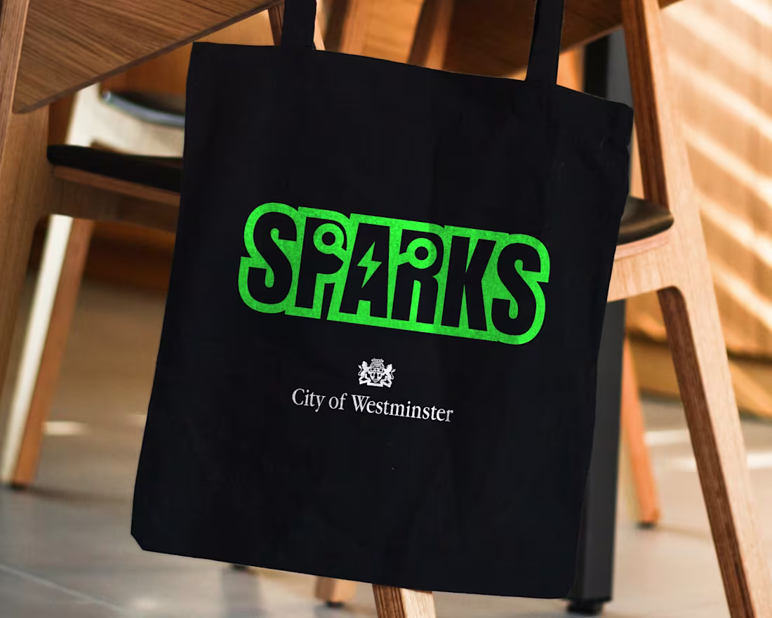 Cover image for "Sparks" Logo