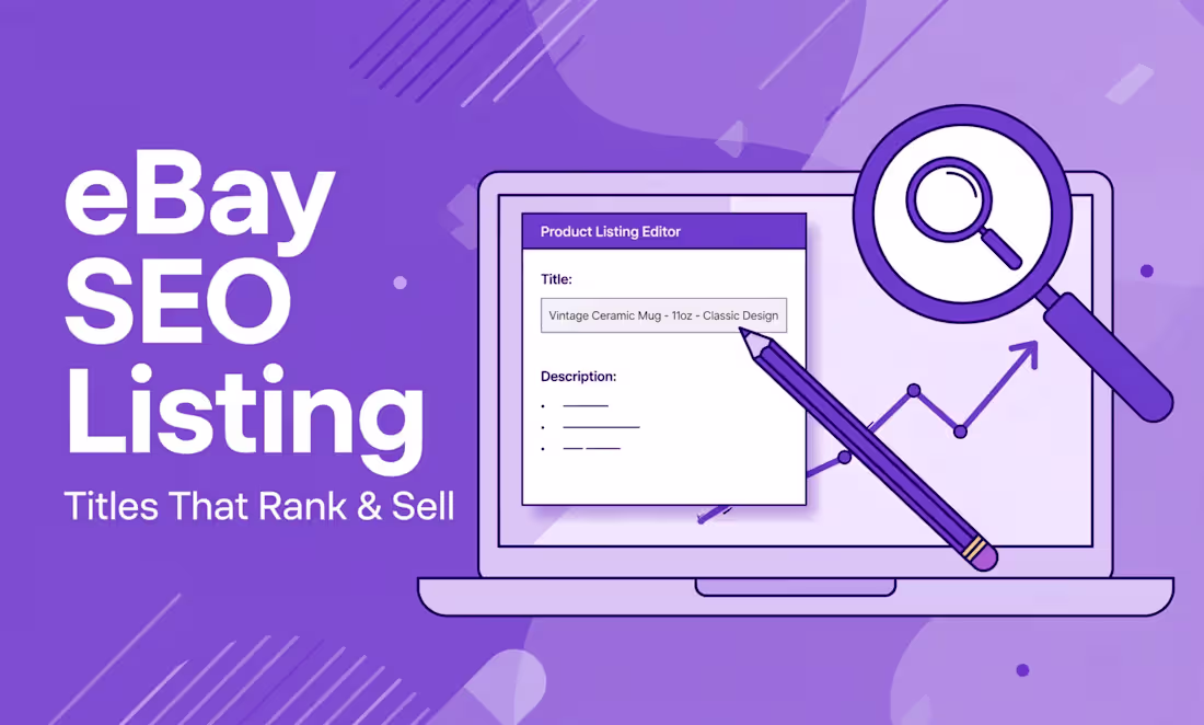 Cover image for SEO eBay Listings — Optimized Titles & Descriptions
