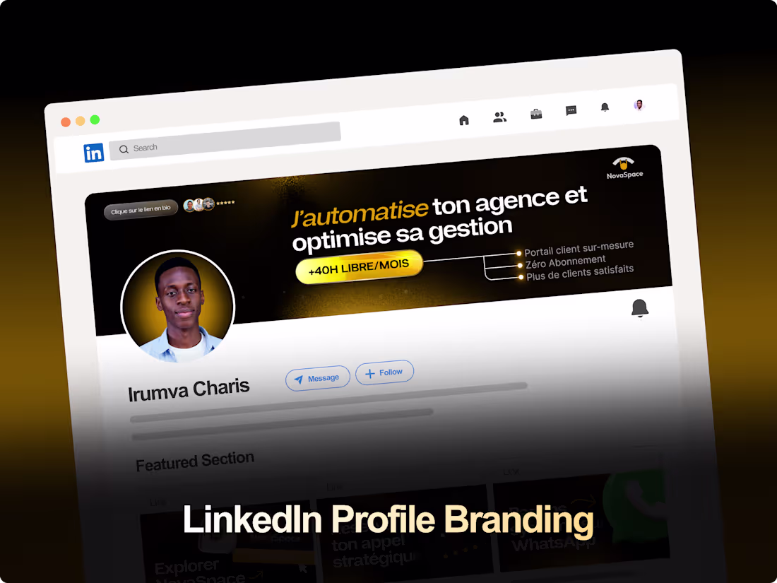 Cover image for LinkedIn Profile Branding and optimization for Charis