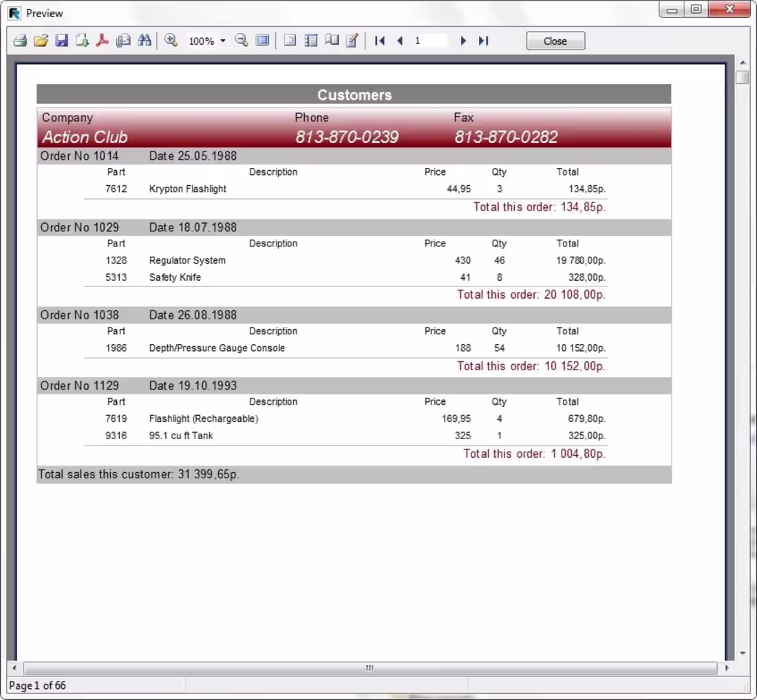 Cover image for Report design