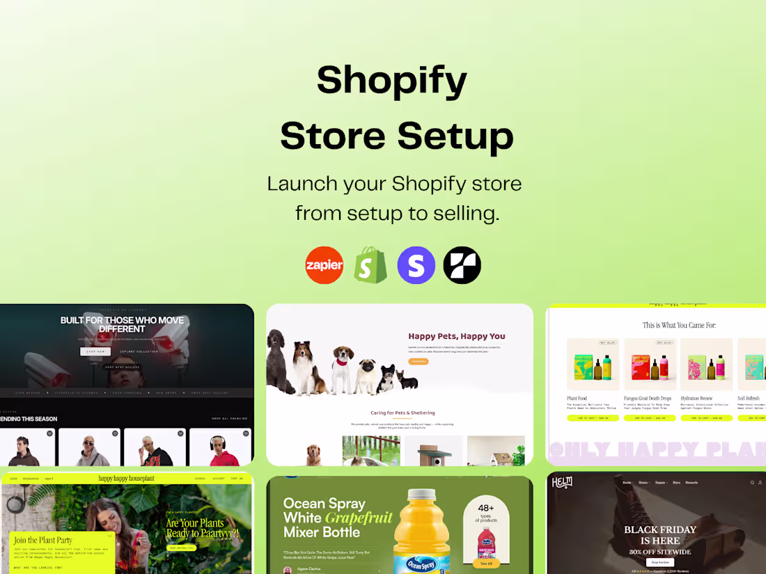 Cover image for Shopify Store Setup