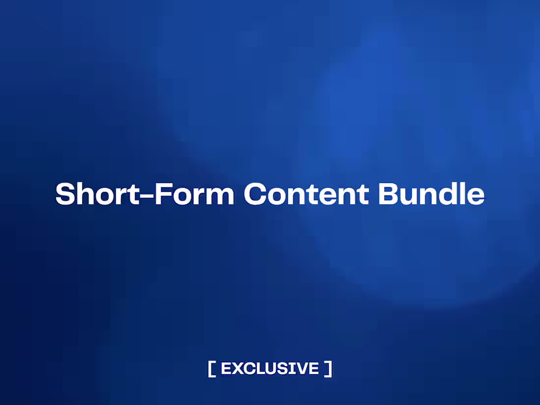 Cover image for Short-Form Content Bundle