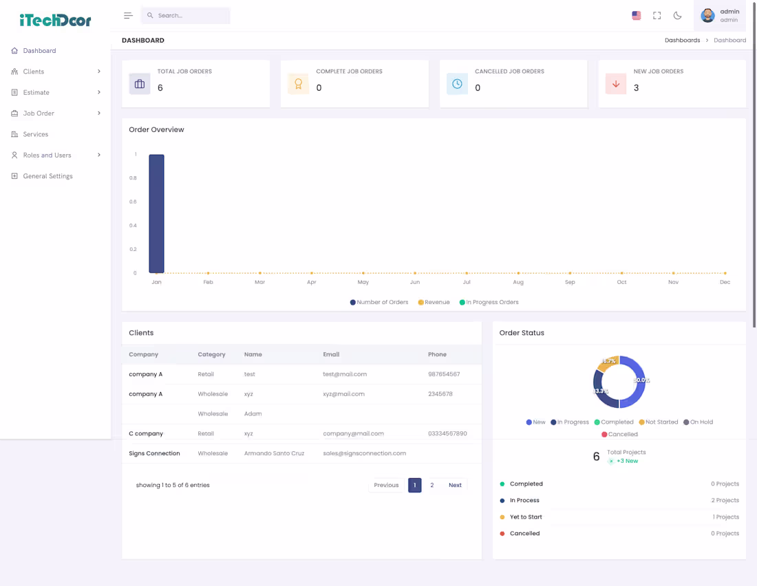 Cover image for Jobs/Orders Management System
