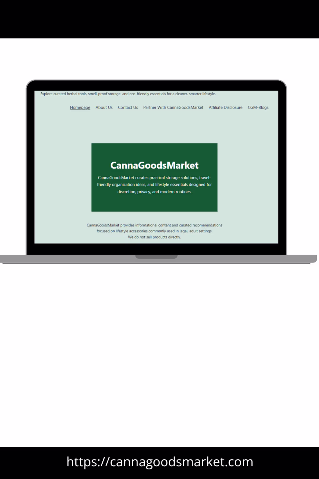 Cover image for cannagoodsmarket.com