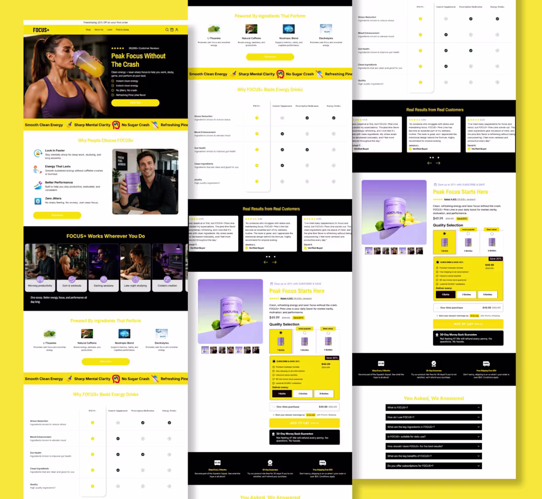 Cover image for Most homepages look nice but