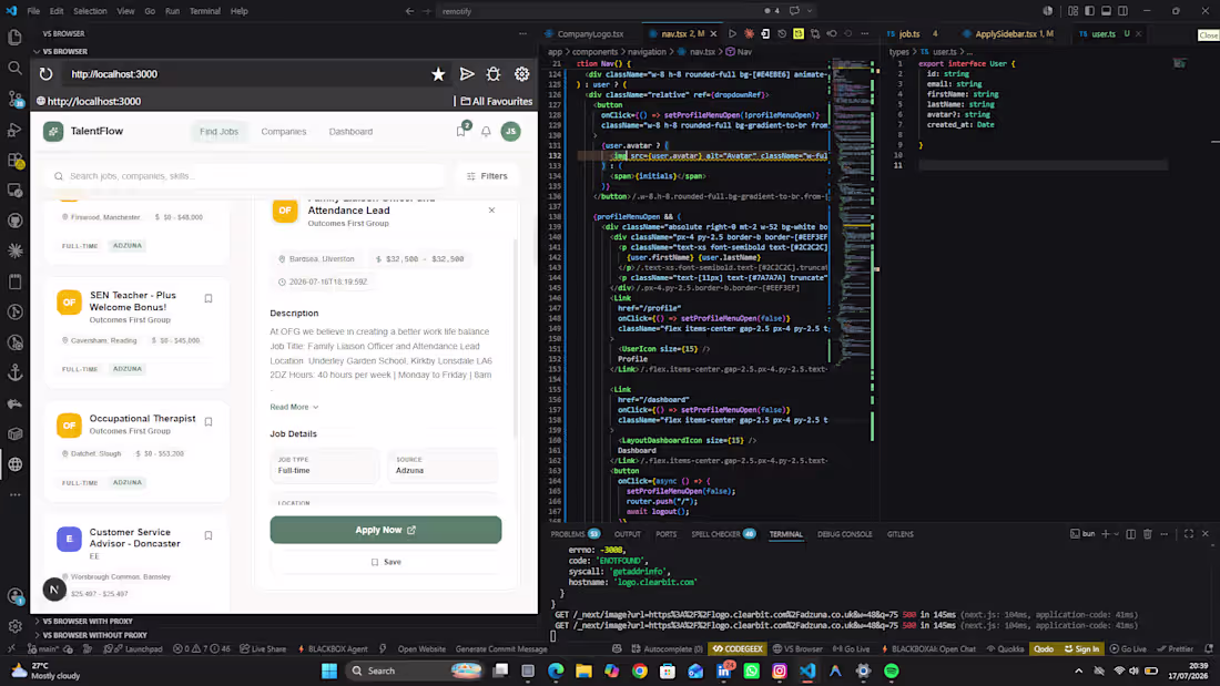 Cover image for React/Next.js Web App Build