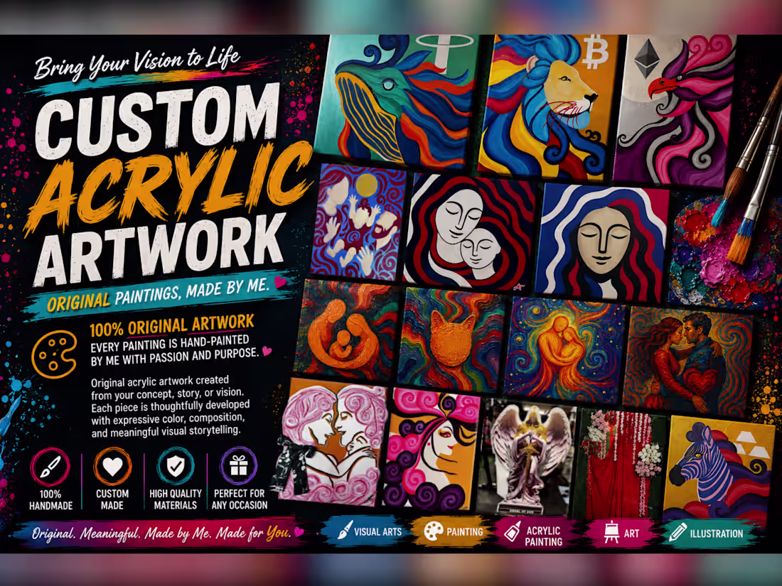 Cover image for Custom Acrylic Artwork