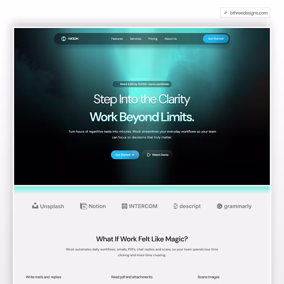 Cover image for Step into clarity with my website design.