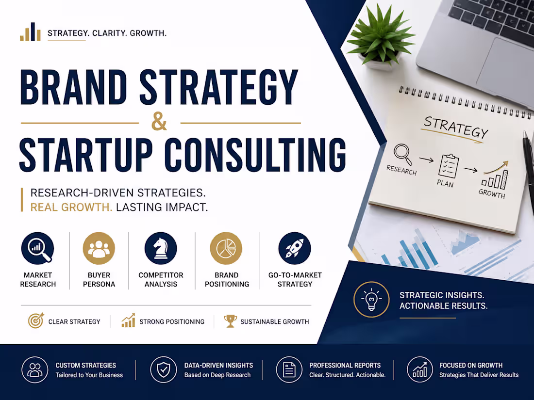Cover image for Brand Strategy & Startup Consulting