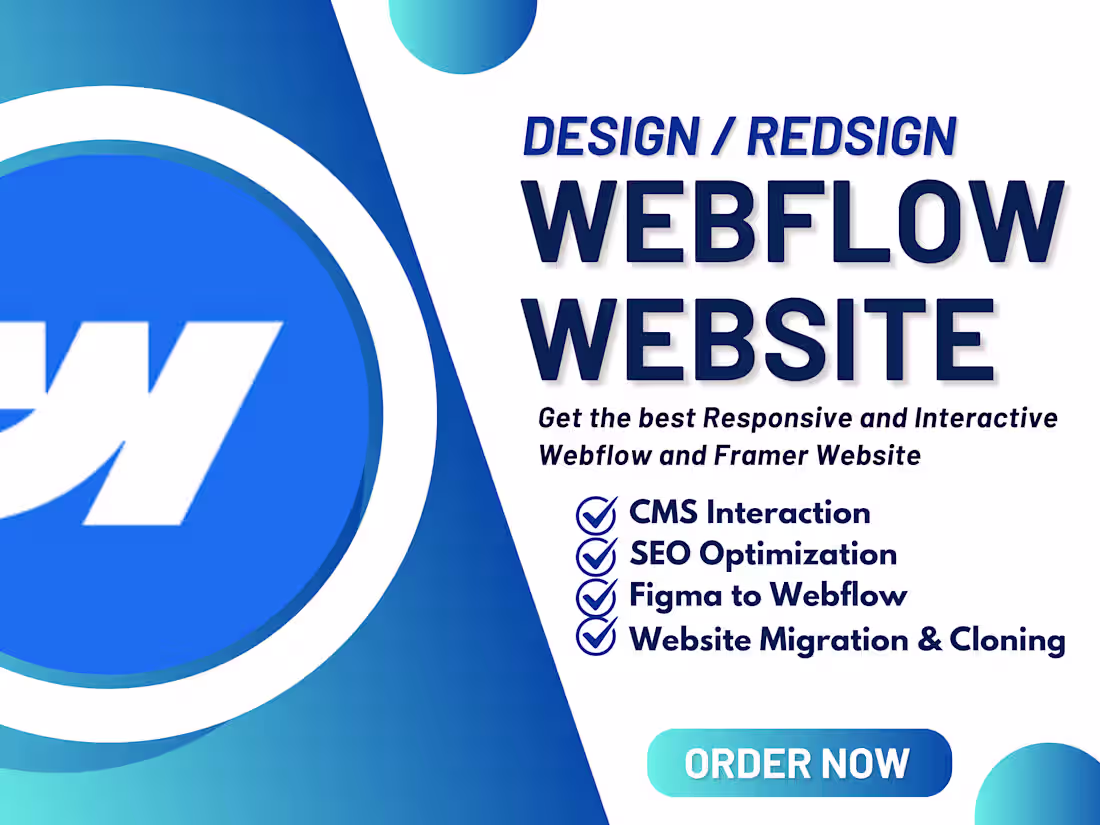Cover image for I will create interactive website website 