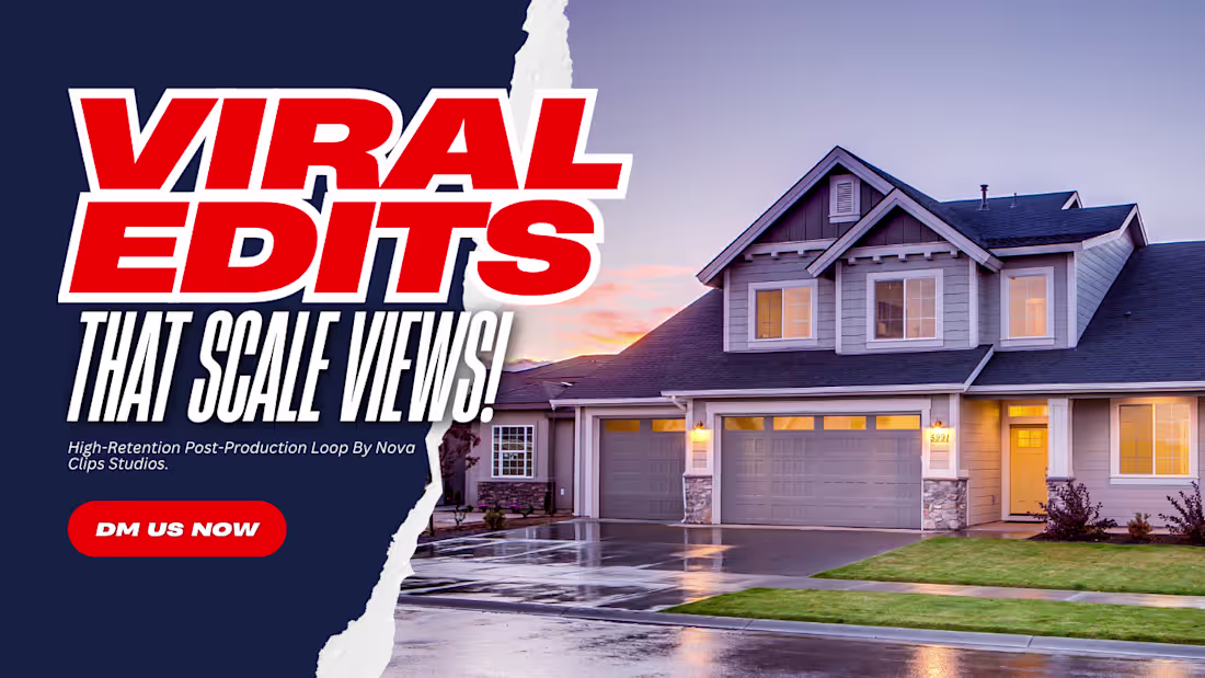 Cover image for edit high retention luxury real estate videos and reels