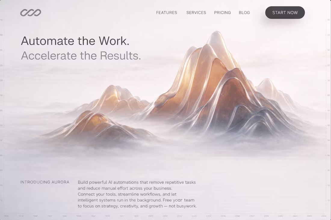 Cover image for AI Company Hero Design