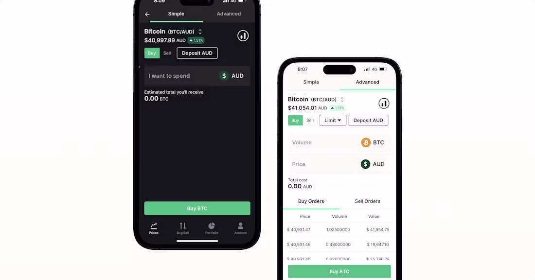 Cover image for BTC Markets Mobile App
