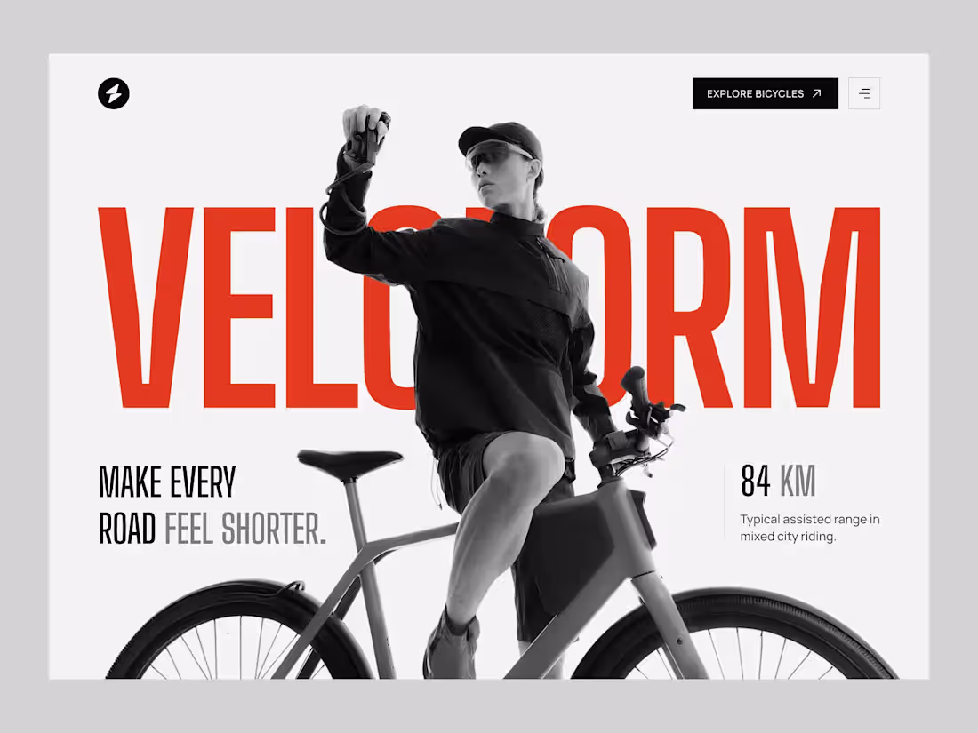 Cover image for Bicycle Website UIUX Design