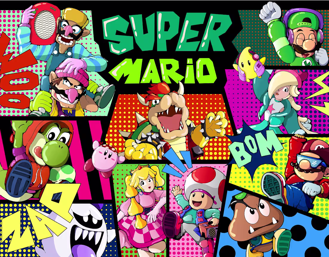 Cover image for Character Design - Super Mario