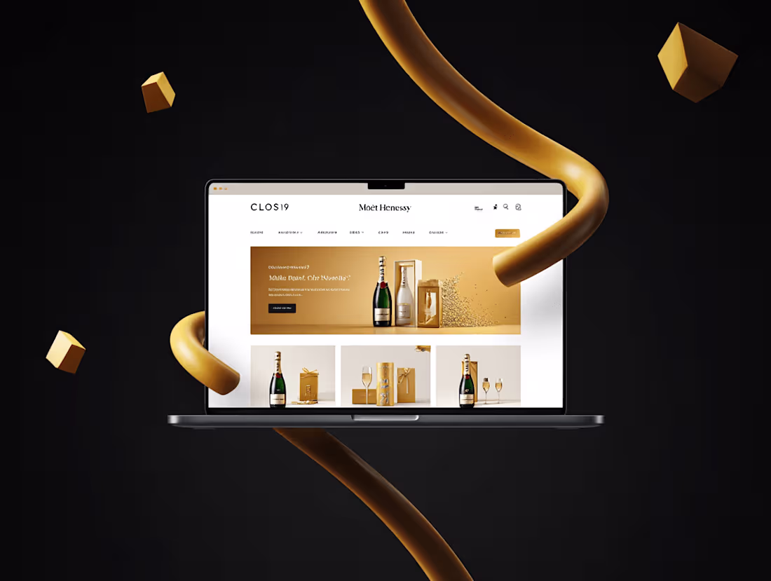 Cover image for UX Audit on Moët Hennessy - LVMH Group eD2C platform