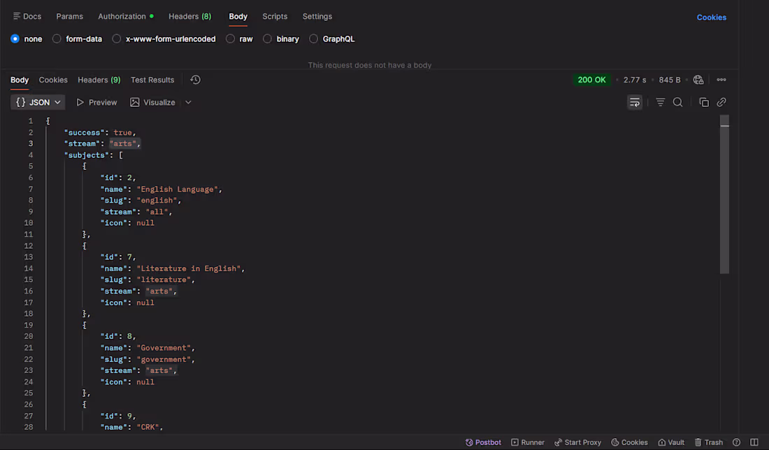 Cover image for Laravel REST API development