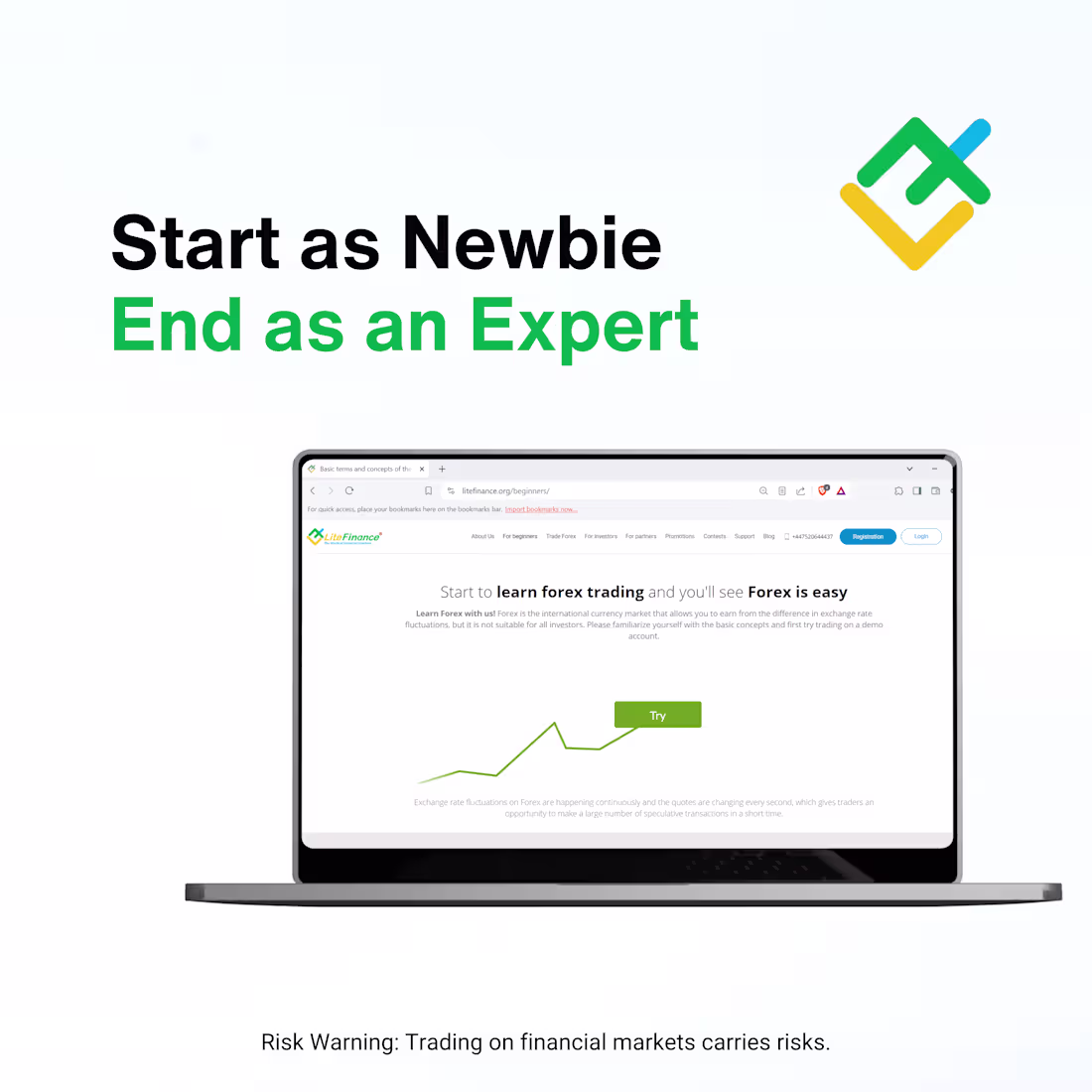 Cover image for Start as Newbie, End as an Expert Campaign.