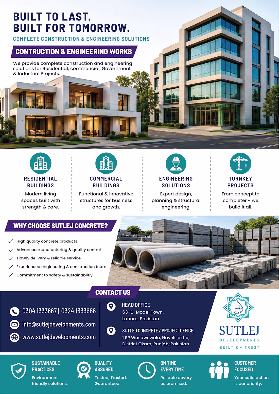 Cover image for Sutlej Developments | End-to-End Corporate