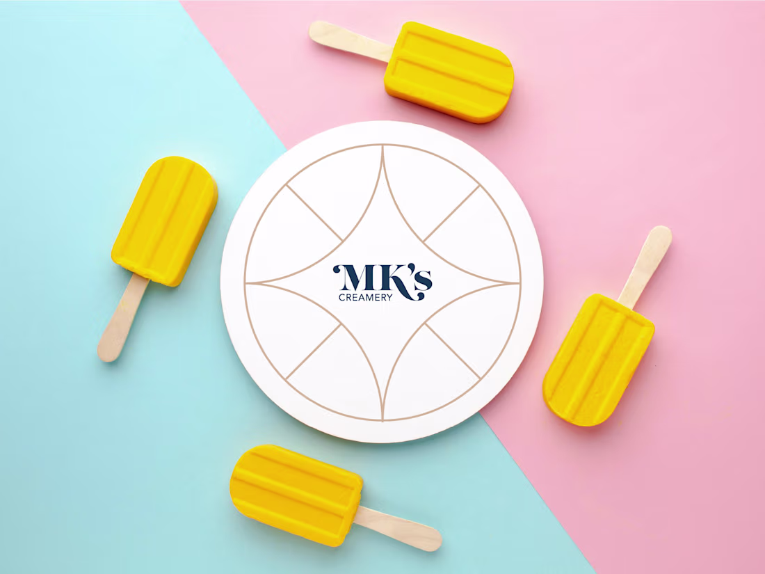 Cover image for MK's Creamery | Packaging Design