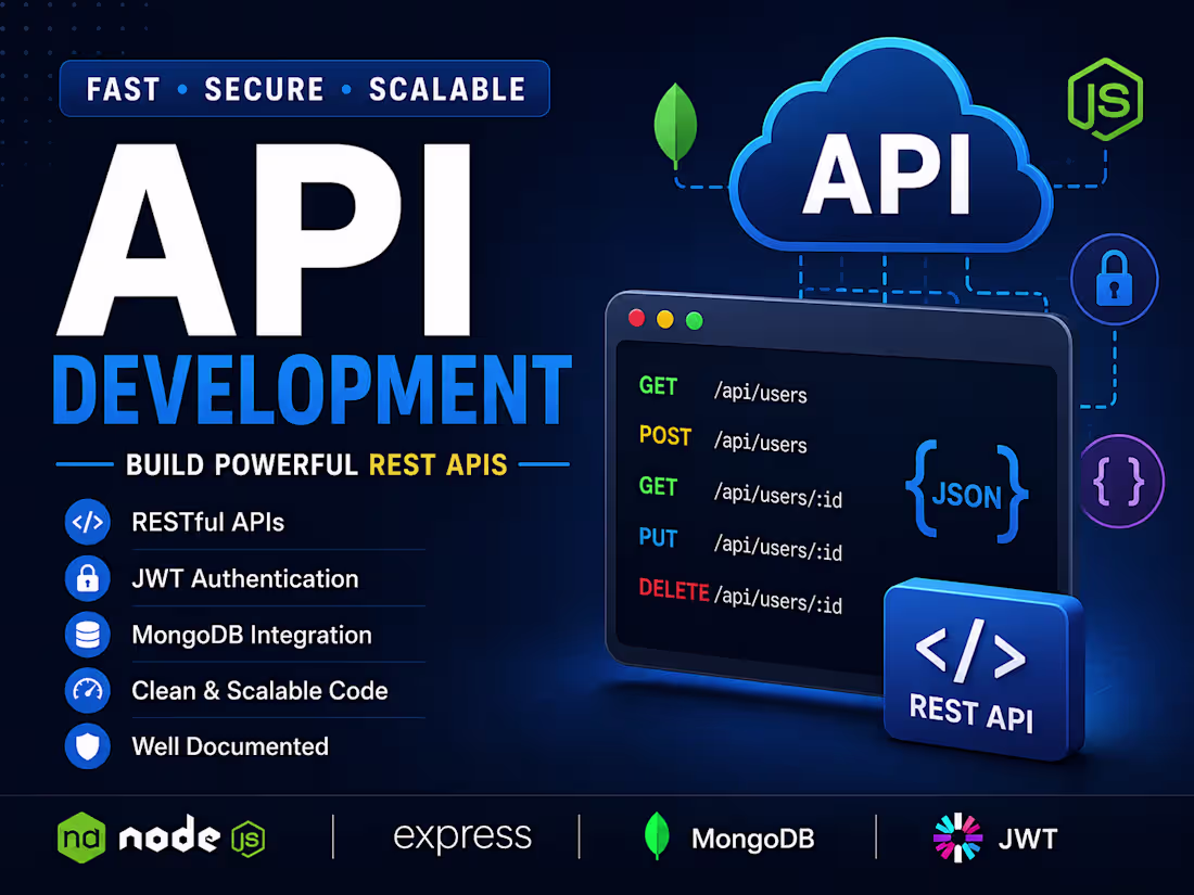 Cover image for Build Scalable REST APIs with Node.js & MongoDB
