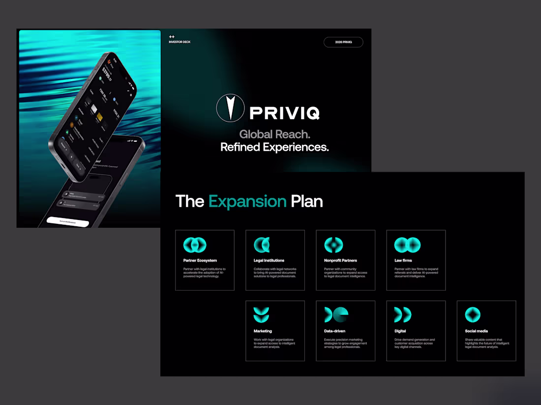 Cover image for Priviq Premium Brand Identity &