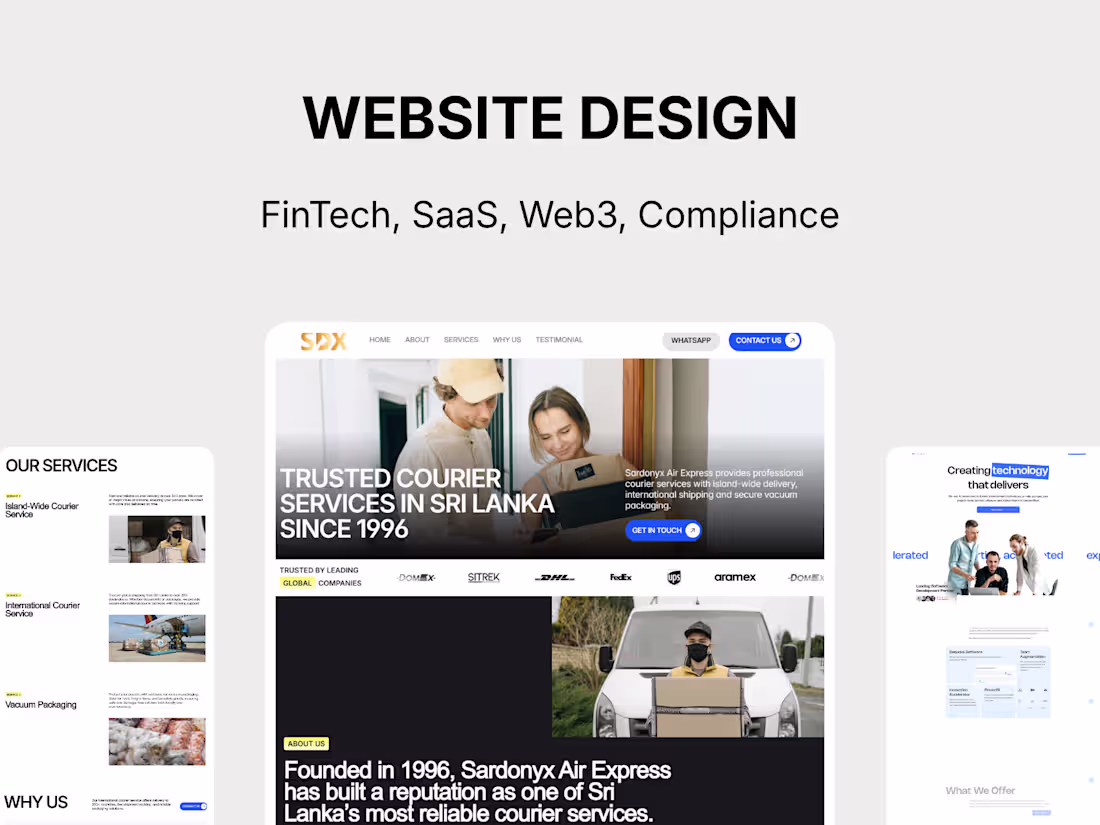 Cover image for Website Design