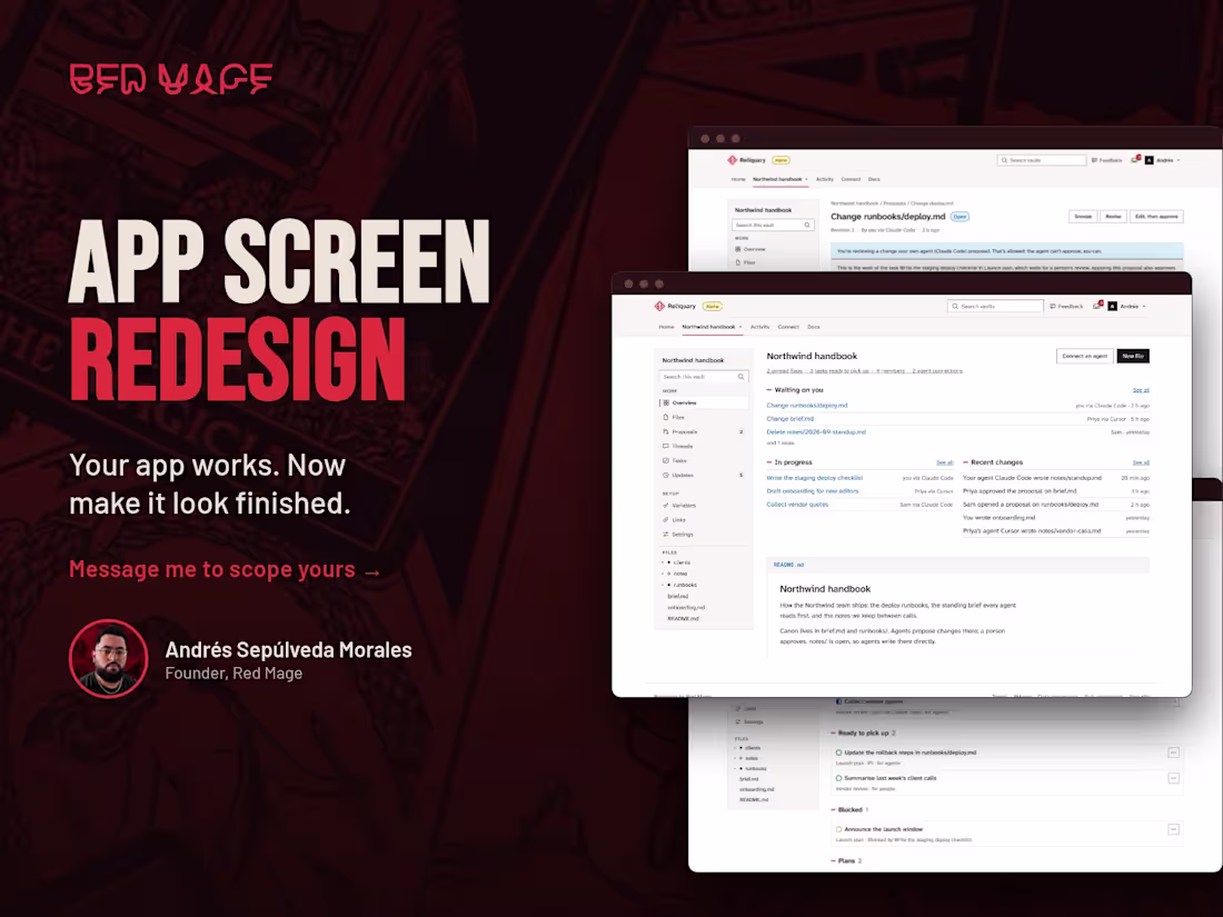 Cover image for App Screen Redesign: Make Your App Look Finished