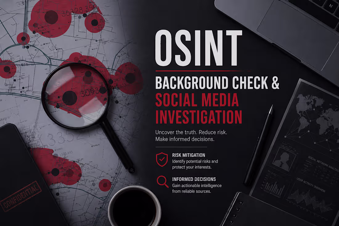 Cover image for Professional OSINT & Digital Investigation