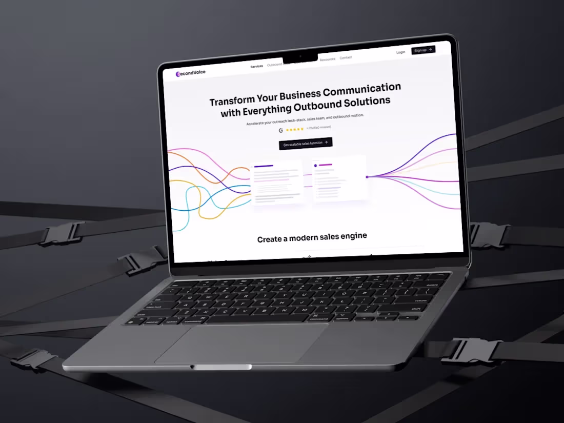 Cover image for Saas Website page redesign - data algorithm