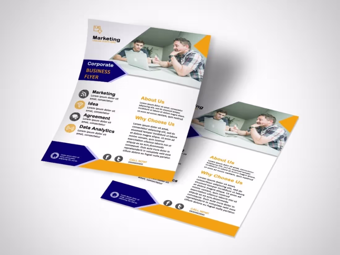 Cover image for I created flyers and illustrations for an e-commerce company