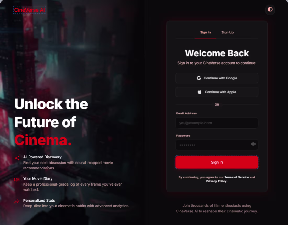 Cover image for building the interactive login page