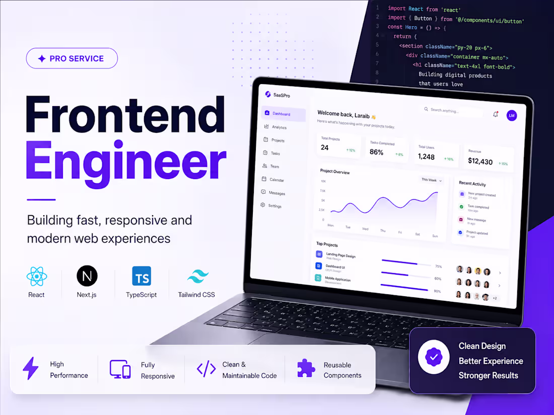 Cover image for Build a Modern, Responsive Website for Your Business