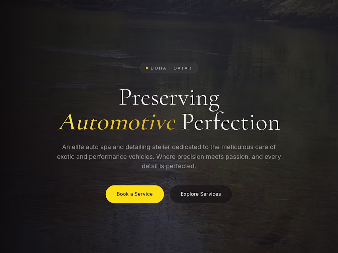 Cover image for Luxury Auto Spa & Detailing