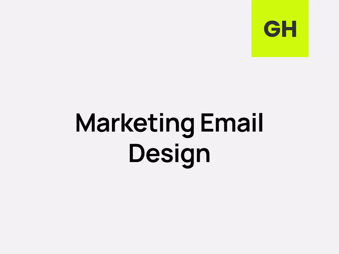 Cover image for Marketing Email Design