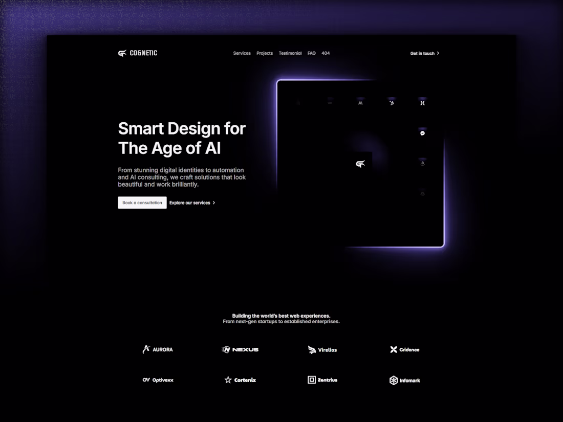 Cover image for Framer Landing Page Design & Development