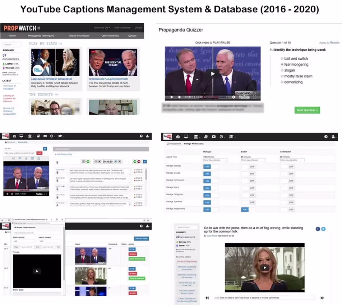 Cover image for YouTube Captions Management System
A custom