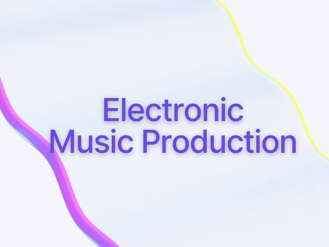 Cover image for Electronic Music Production