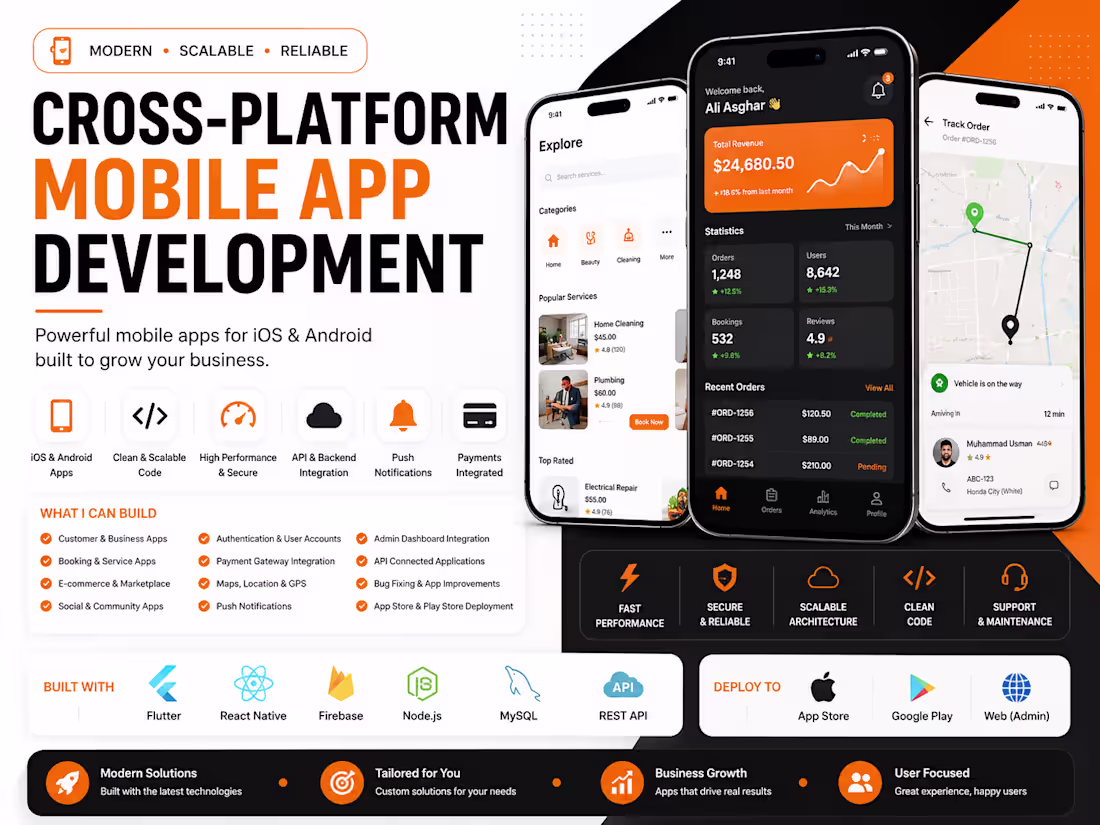 Cover image for Cross-Platform Mobile App Development