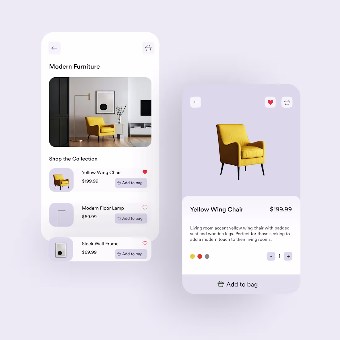 Cover image for Furniture App UI Design