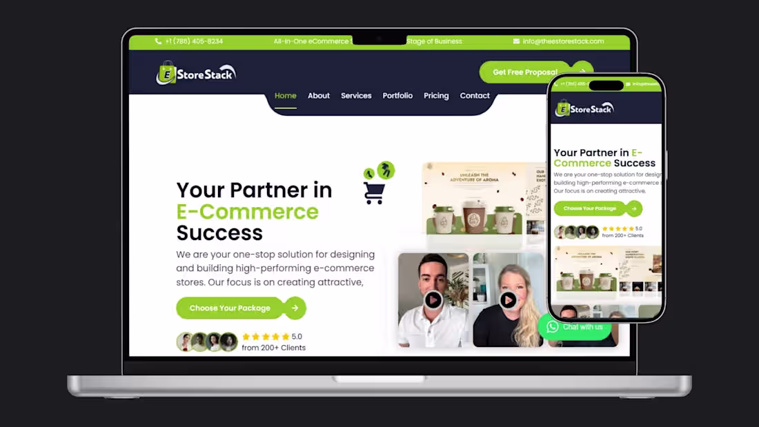 Cover image for EStore Stack | Ecommerce Site