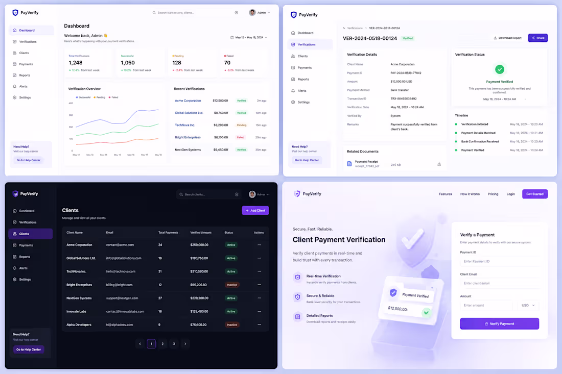 Cover image for Modern fintech dashboard concepts designed