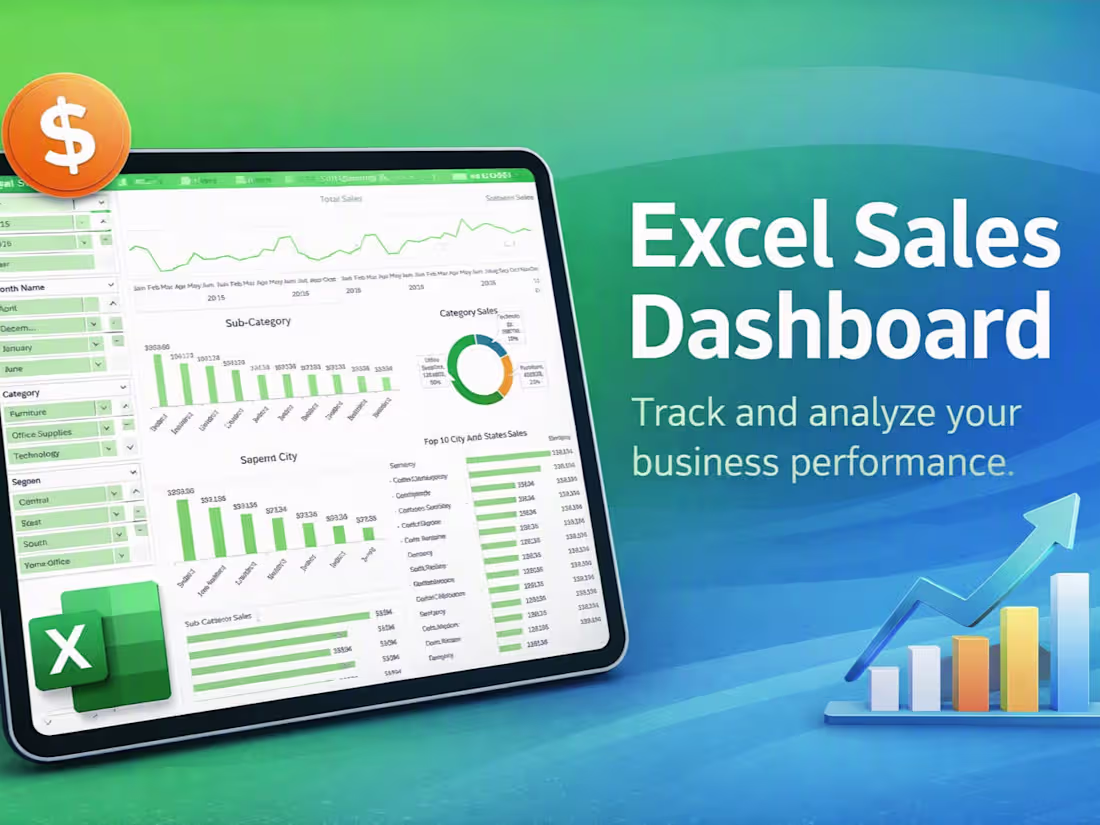 Cover image for 📊 Interactive Sales Dashboard -